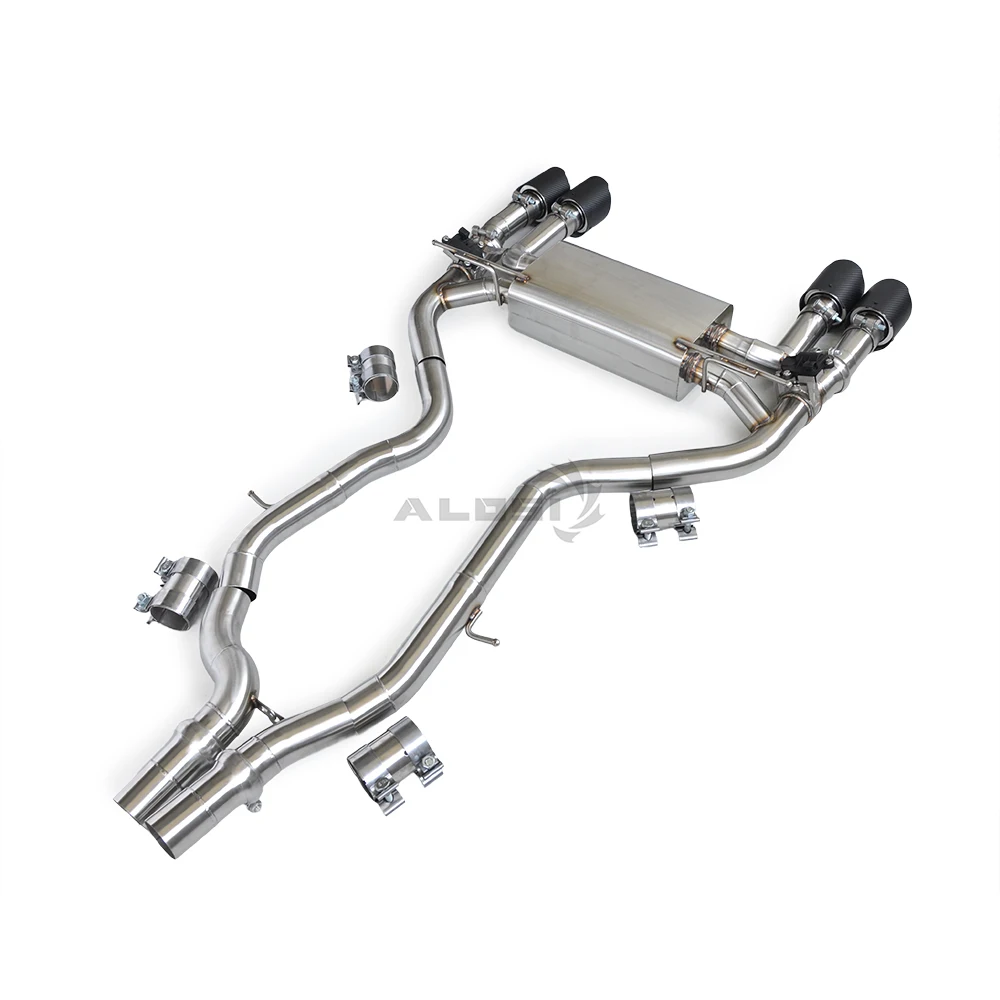 Escape trasero con válvula para BMW M2 Competition F87 S55 - imagen 4