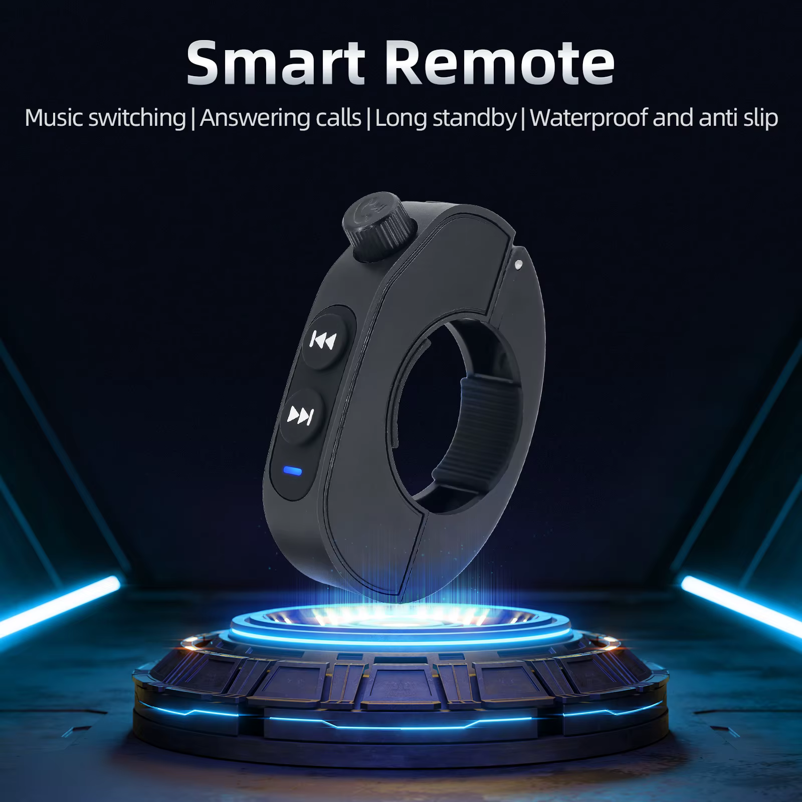 Control manillar Bluetooth manos libres impermeable para moto - imagen 2