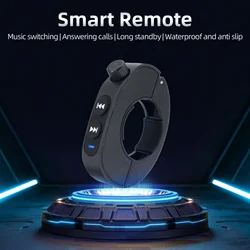Control remoto Bluetooth manillar impermeable moto: llamadas y música