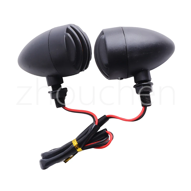 Intermitentes LED moto Universal 12V estilo Vintage, luz secuencial - imagen 2