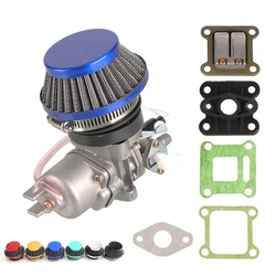 Filtro aire carburador 2T 47-49cc con válvula lengüeta – Mini bike ATV Quad
