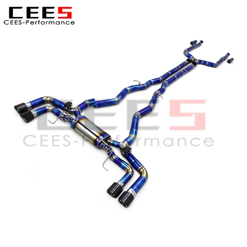 Cees Escape trasero con válvula de sonido – BMW M850i G14/G15/G16 4.4T - imagen 5