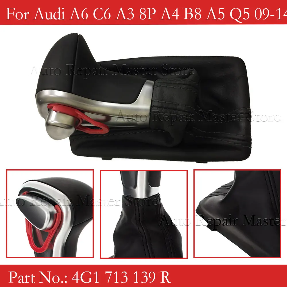4G1713139R Pomo automático para Audi A6 C6, A3, A4 B8, A5 y Q5