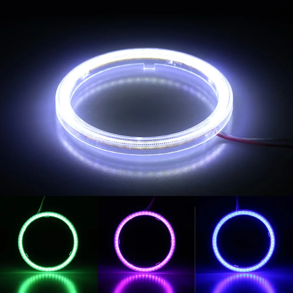 Anillos LED COB ojo de ángel con luz diurna y antiniebla - imagen 3