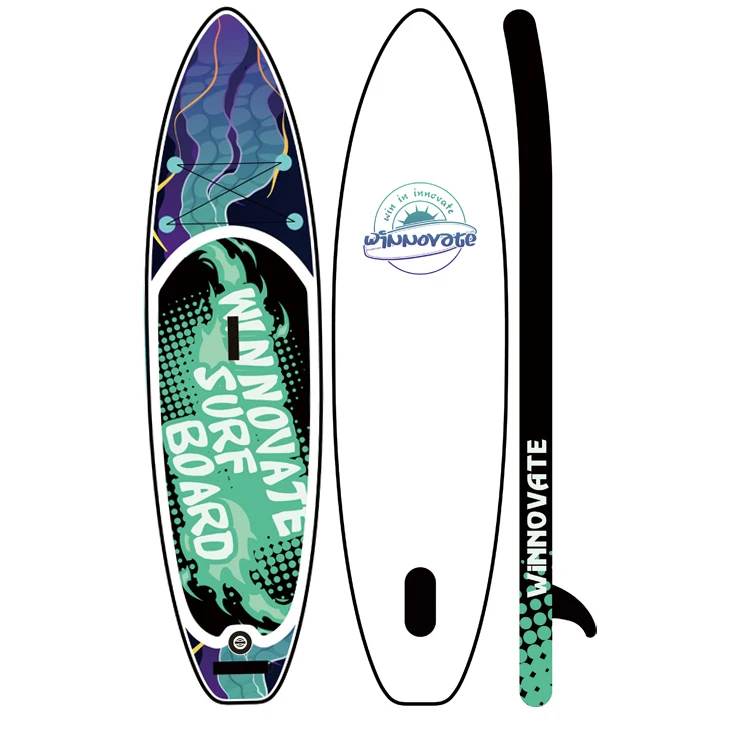 WINNOVATE2090 Tabla de lámina de ala duradera y profesional, hidroala inflable para tabla de surf para surf acuático - imagen 2