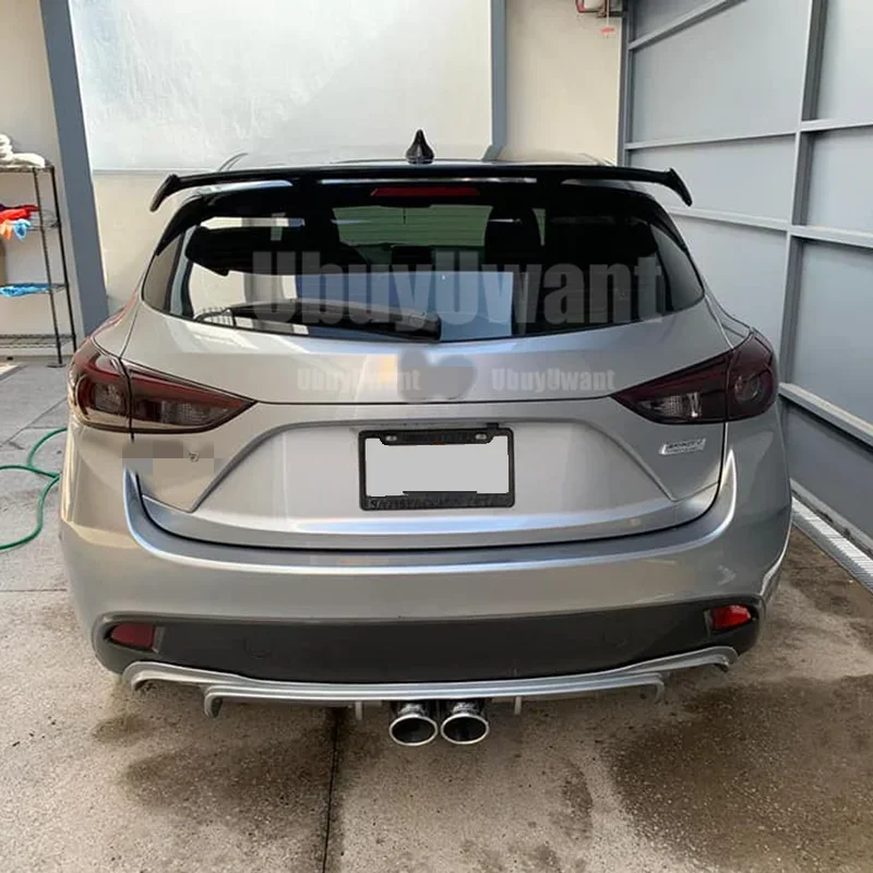 Alerón trasero Mazda 3 Axela Hatchback 2014-2017 - imagen 4