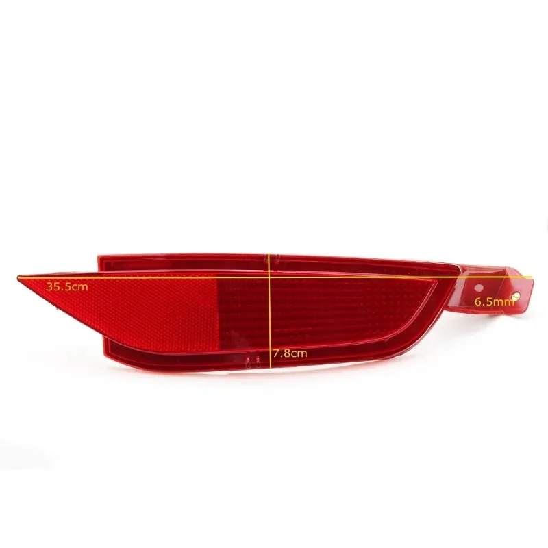 Reflector de parachoques trasero Ford Fiesta Mk6/Mk7 izquierdo/derecho - imagen 2