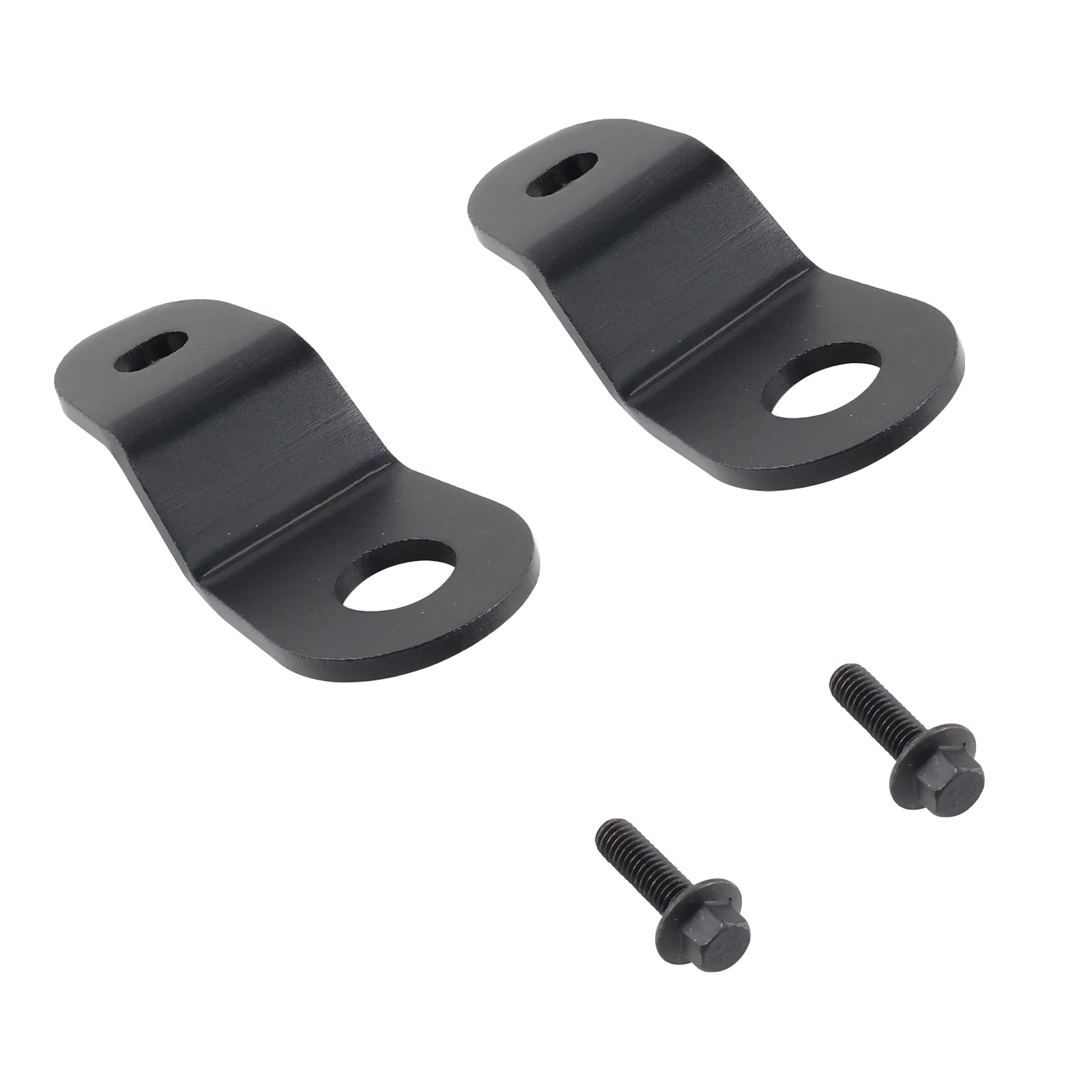 Reemplazo directo S13 240sx CNC Soportes de radiador superiores mecanizados - Negro