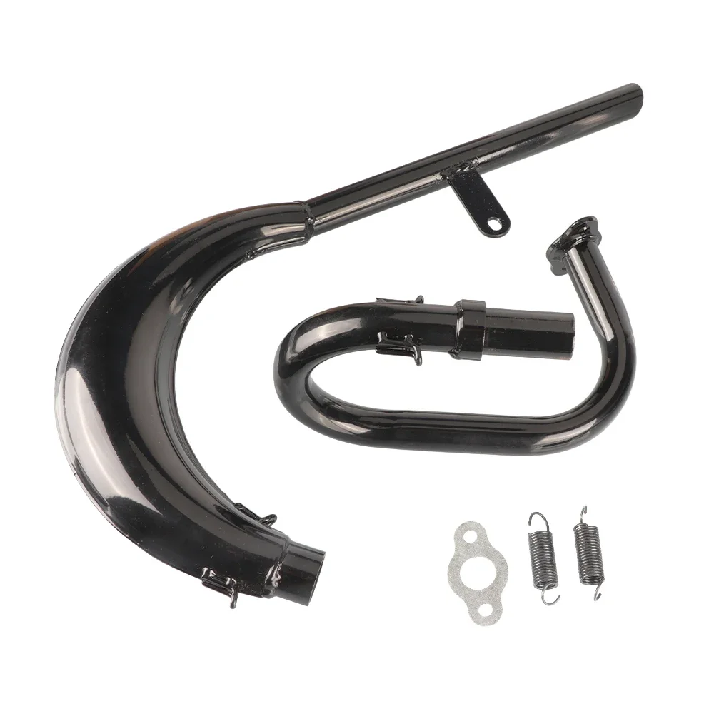 Silenciador escape negro para ciclomotor 50-80cc