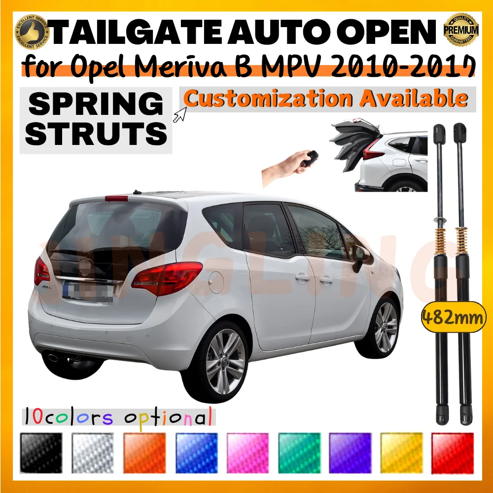 Amortiguadores de maletero para Opel Meriva B 2010-2017