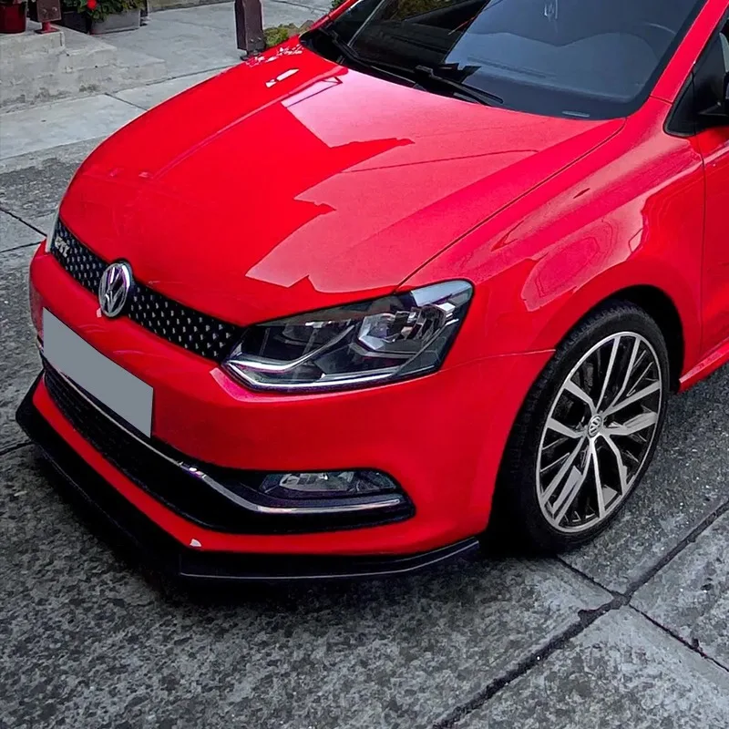 Vista del conjunto de piezas del labio delantero para Volkswagen Polo