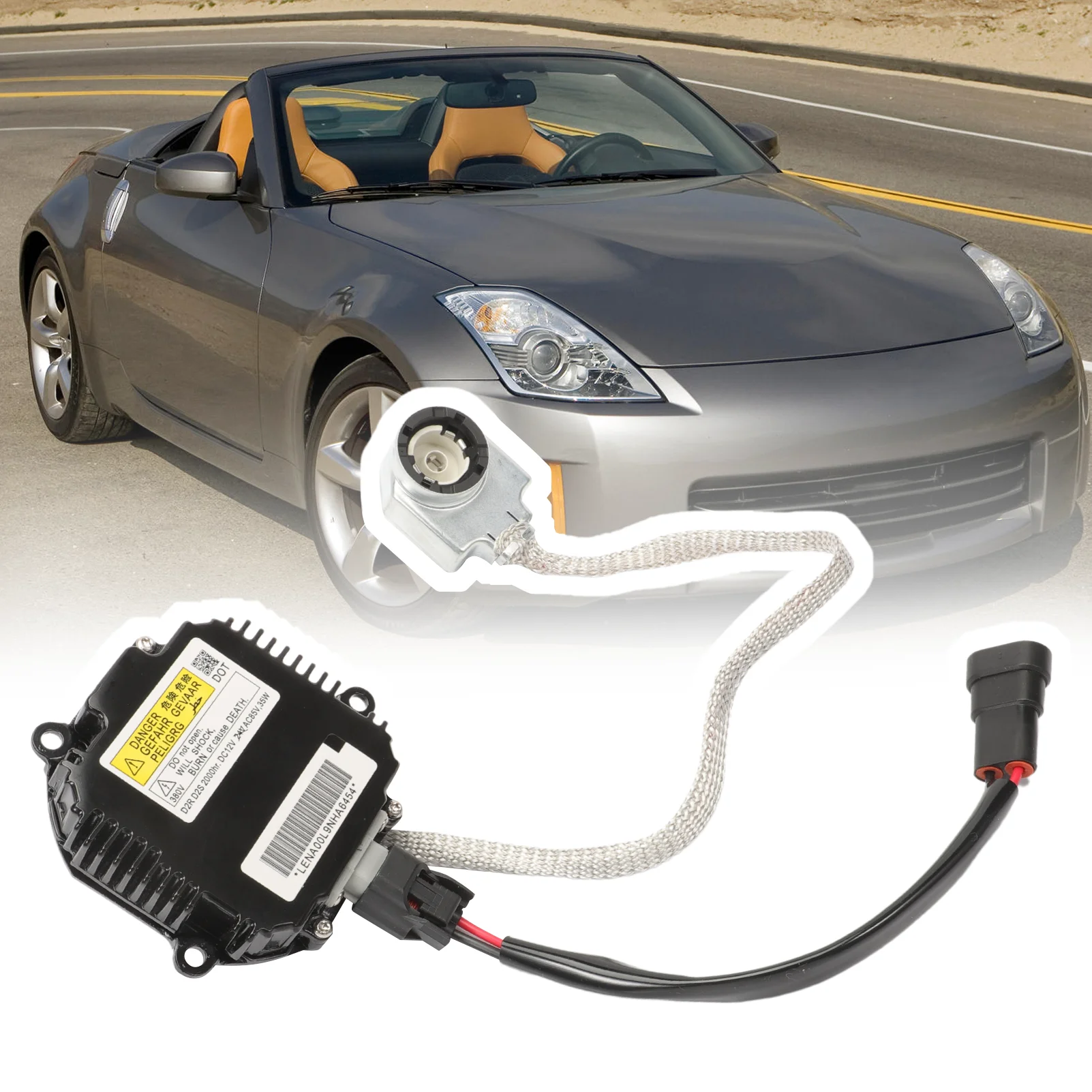 Unidad de control balasto xenón 28474-8991A – Nissan Altima 350Z/370Z - imagen 4
