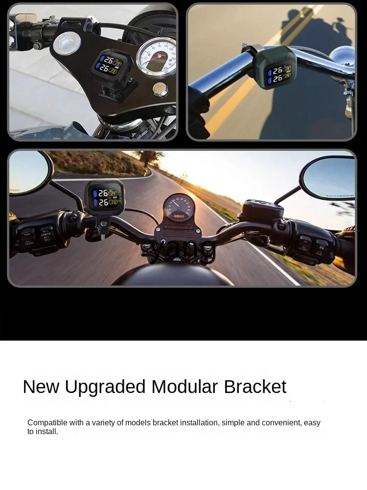 Lhh motocicleta T1S Monitor de presión de neumáticos interno y externo Monitor T1Pro equipo de alarma T3 - imagen 3