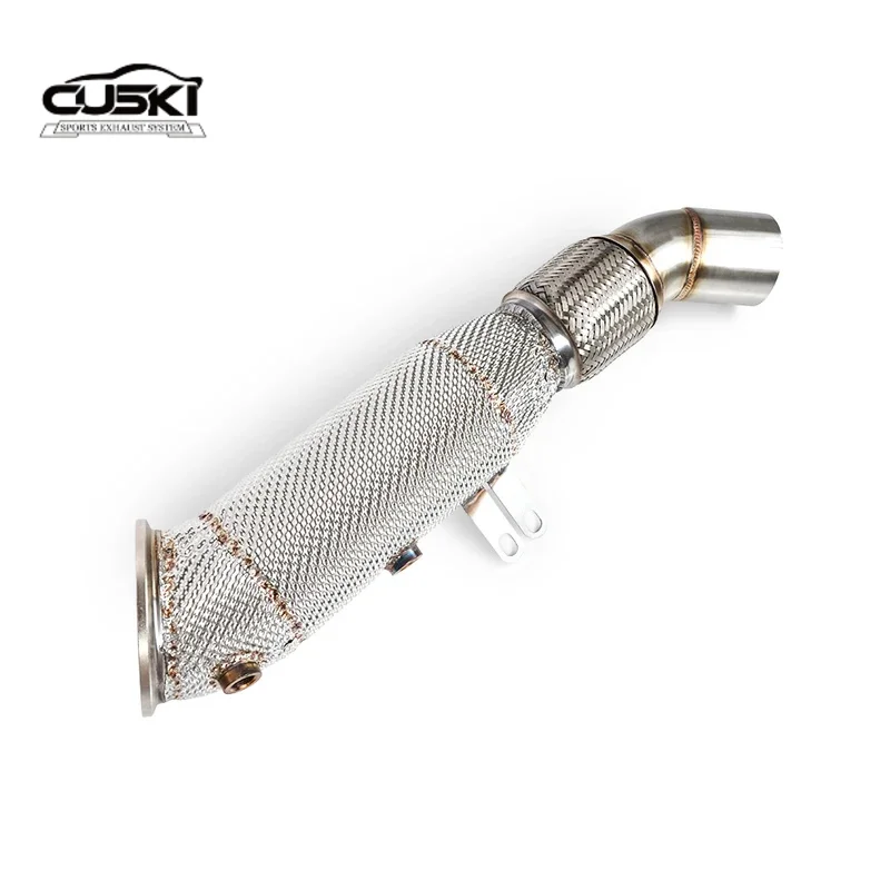 Bajante de escape BMW M340 B58 G20 3.0T de acero inoxidable - imagen 3