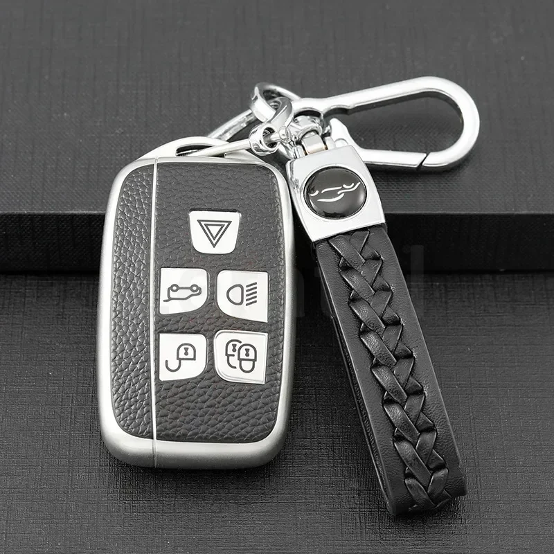 Funda de llave TPU efecto cuero para Land Rover y Jaguar - imagen 3