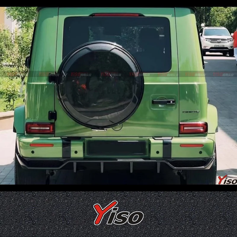 Labios delantero y trasero de carbono para Mercedes Clase G - imagen 4