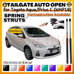 Puntales de maletero para Toyota Aqua NHP10 Hatchback 2011-2021