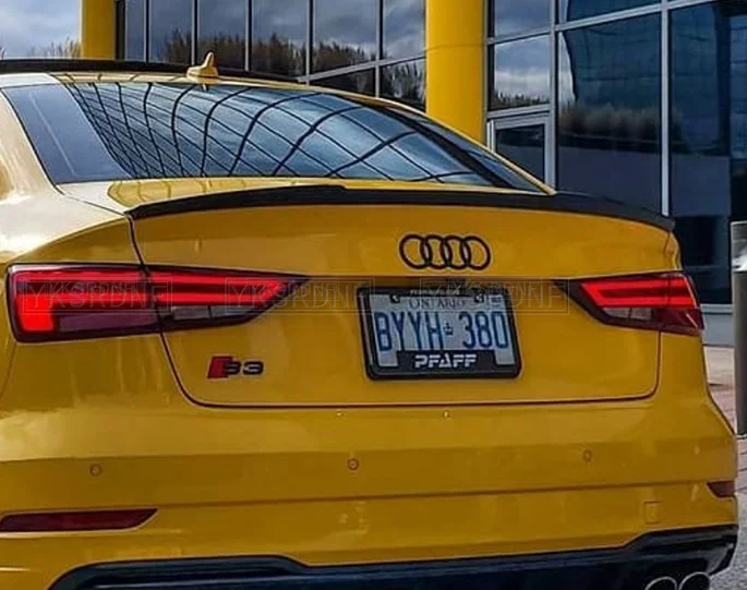 Alerón trasero Audi A3 sedan 2014-2020 ABS sin pintar - imagen 5