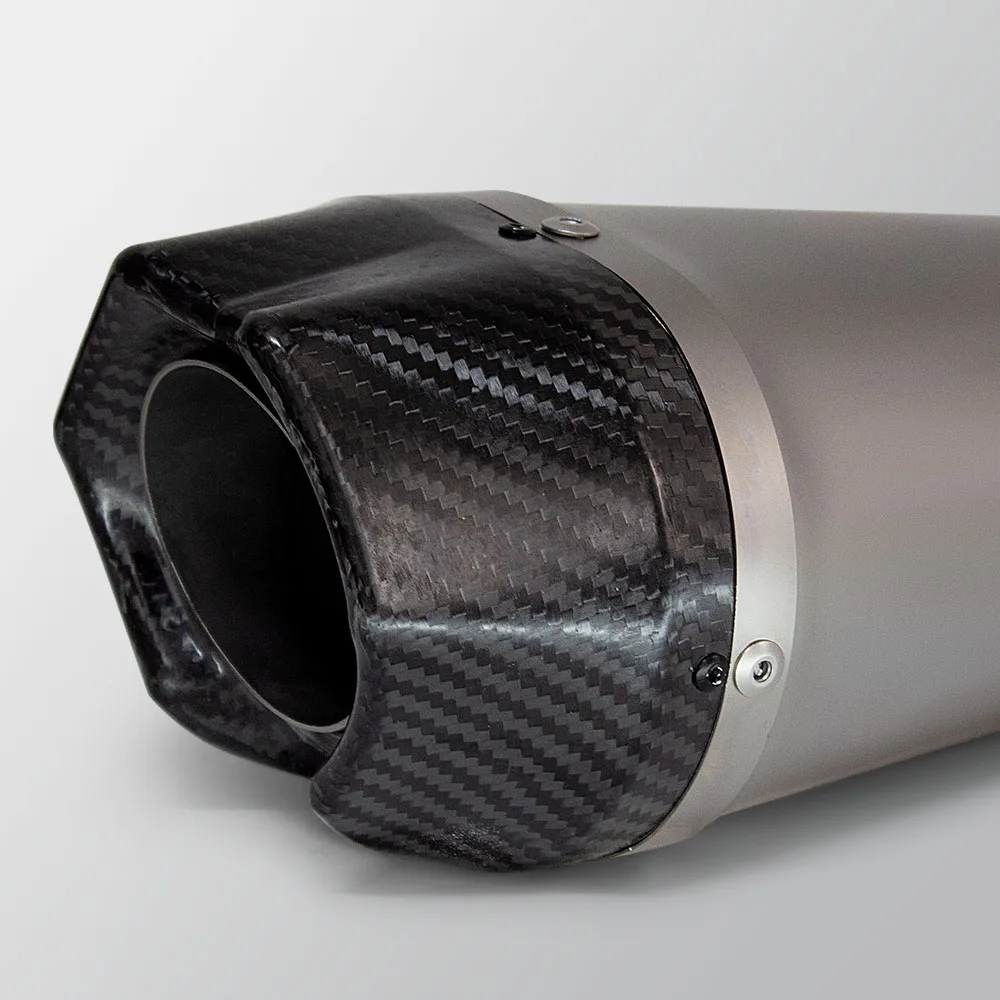 Escape titanio completo CFMOTO 675SR-R/675NK/675SRR colector frontal - imagen 4