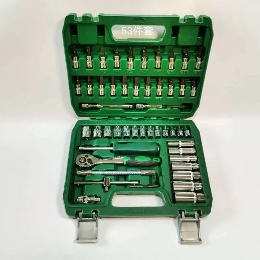 Juego de herramientas para automóvil con carraca de 72 dientes