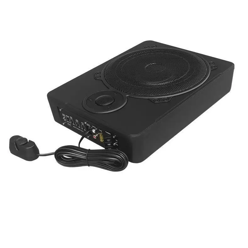 Subwoofer activo ultrafino para coche con Bluetooth