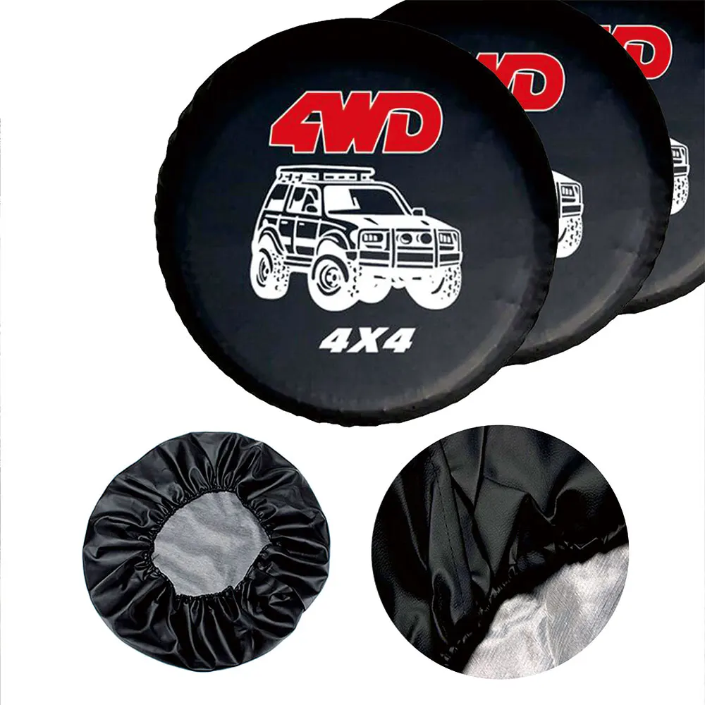 Funda protectora de PVC para rueda de repuesto Ford 4x4 - imagen 2