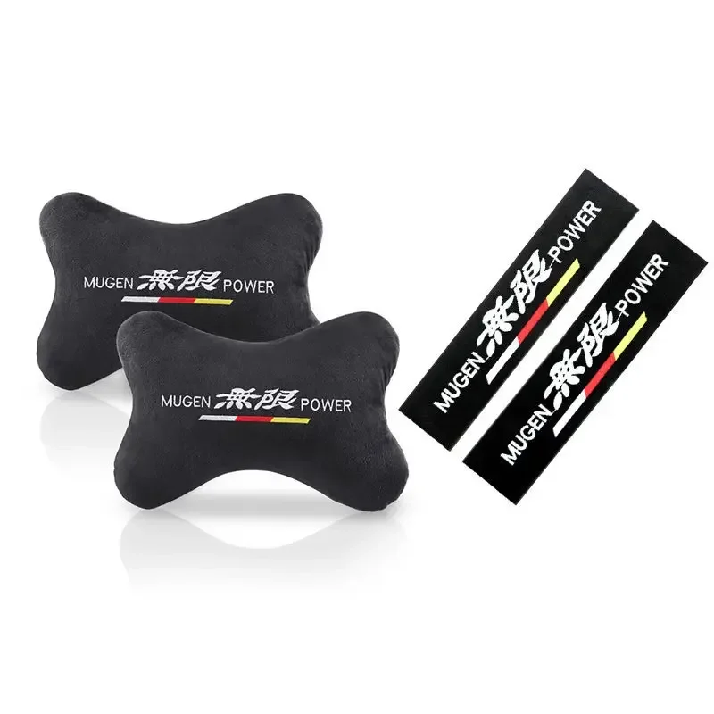 Almohadillas protectoras cinturón seguridad MUGEN para hombro - imagen 2