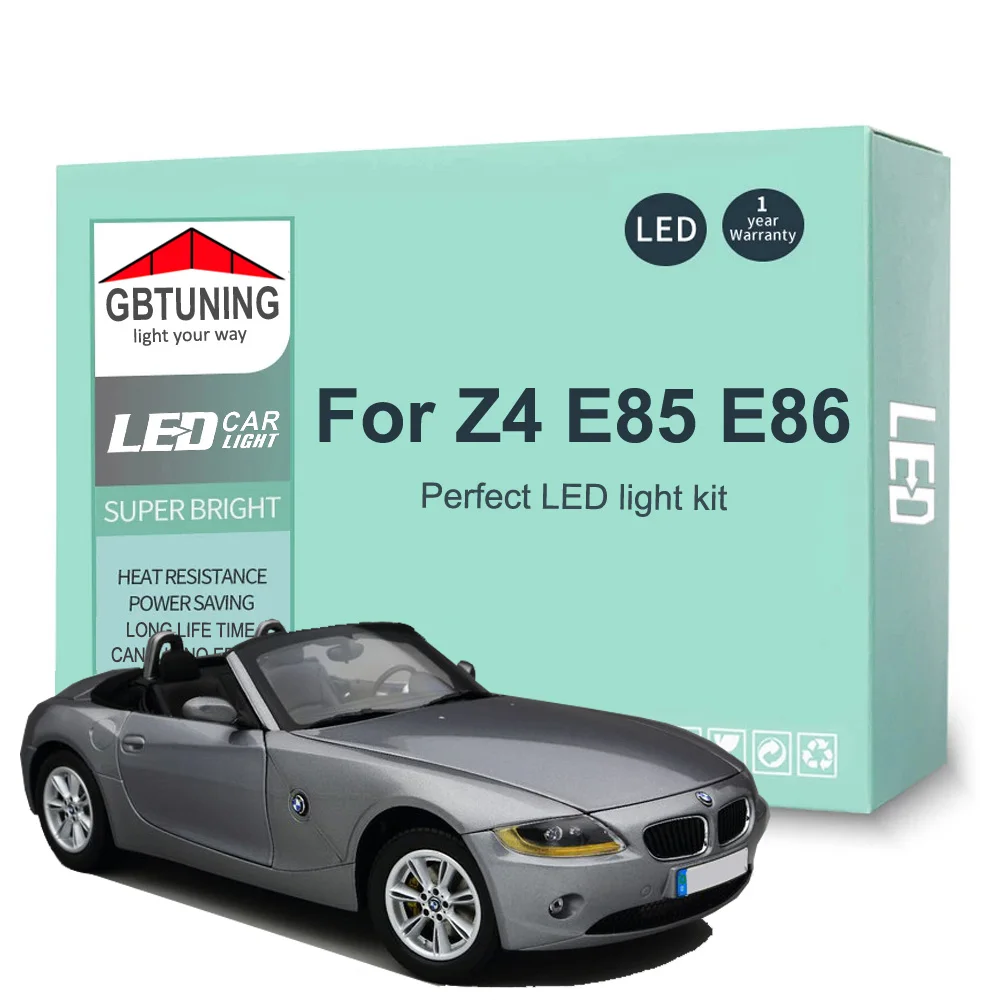 Kit de bombillas LED Canbus interior BMW Z4 E85/E86 2003-2008