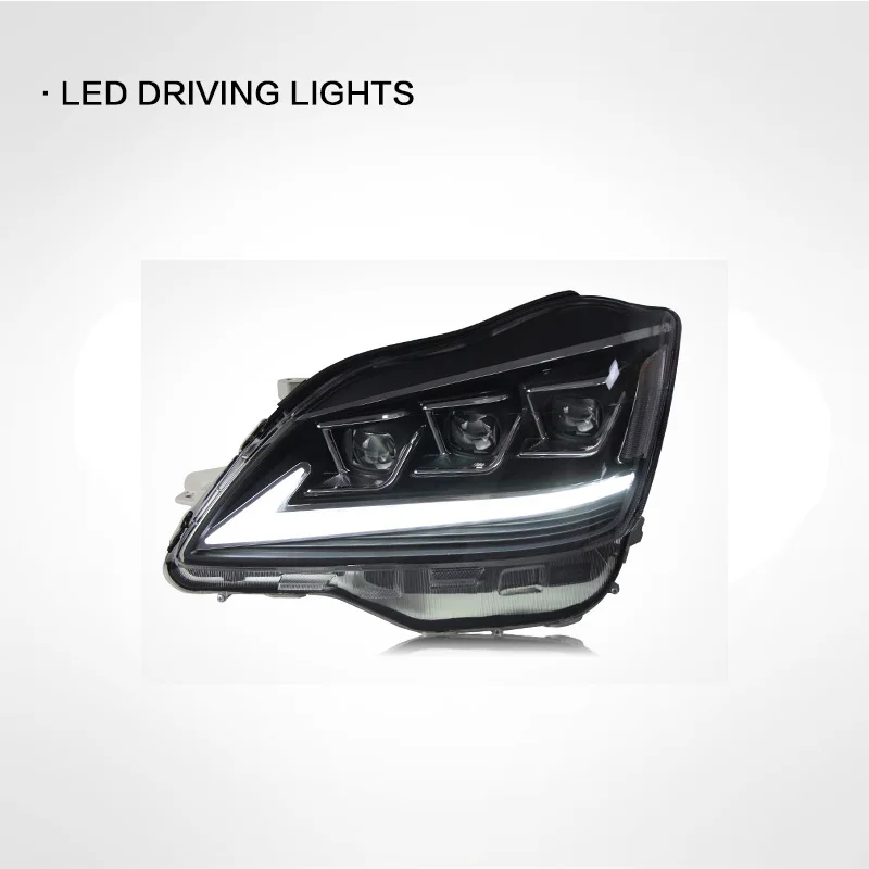 Sewiyolin conjunto faros LED Toyota Crown 2003-2009 DRL y antiniebla - imagen 3