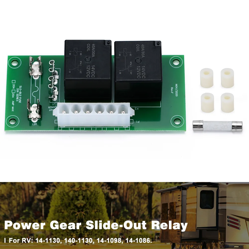 Placa de control de relé deslizante RV PQY