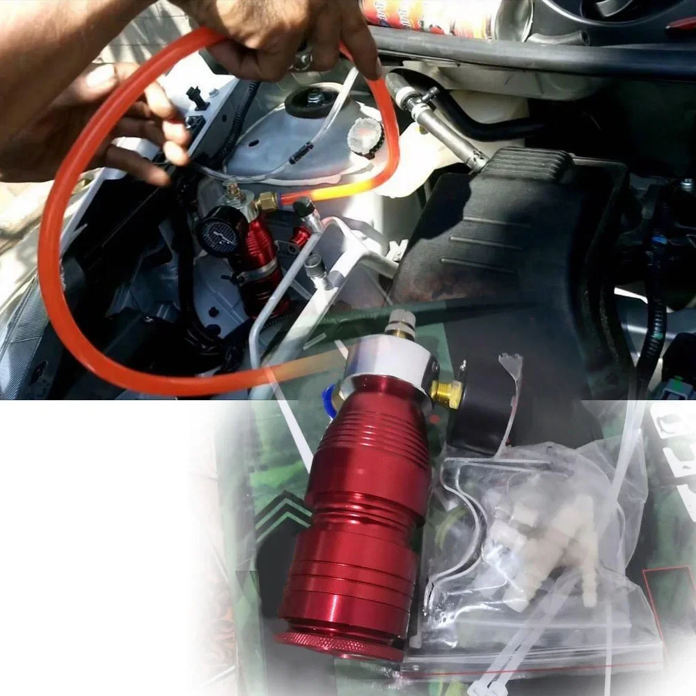 Compresor de aire universal para coche con manómetro - imagen 5