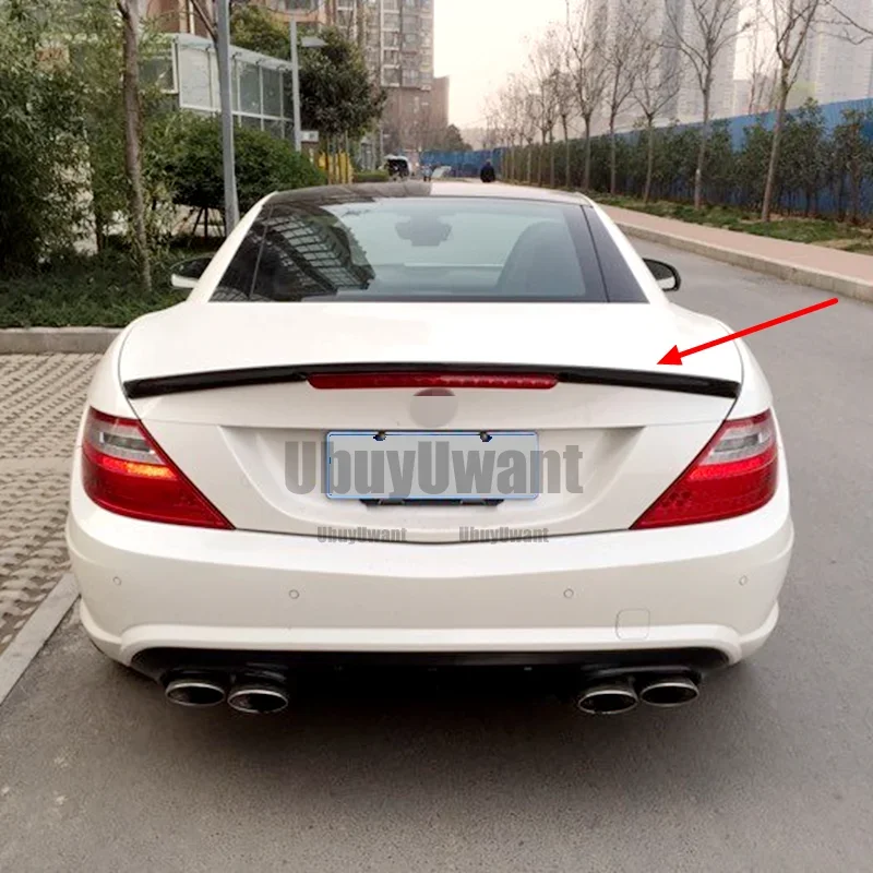 Alerón trasero de fibra de carbono para Benz SLK R172 2012+ - imagen 2