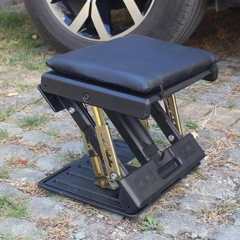 Reposapiés ajustable con almohadilla suave extraíble para coche - imagen 3