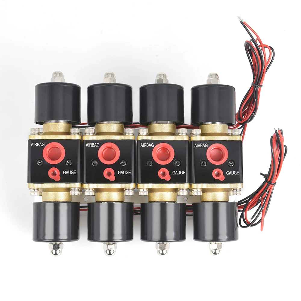 Solenoide de aire para suspension neumatica automovil - 12V, 200 psi
