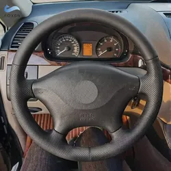 Funda de volante de cuero para Mercedes-Benz Vito/Viano W639