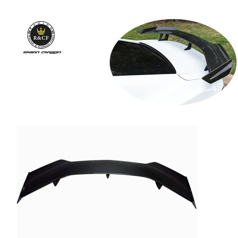 Alerón trasero de fibra de carbono estilo 1LE para Chevrolet Camaro VI SS