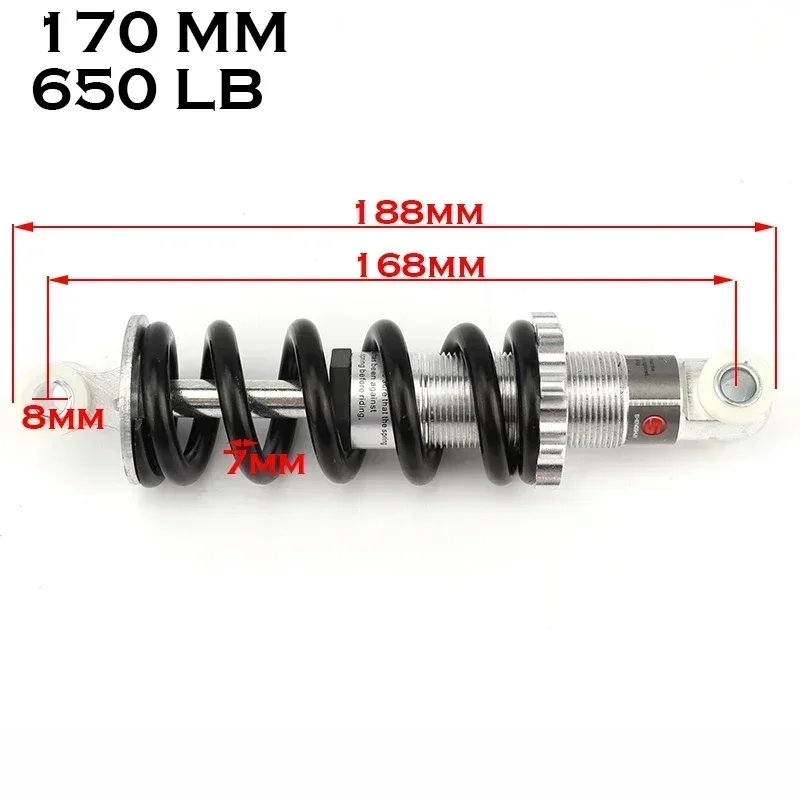 Amortiguador trasero scooter eléctrico plegable - imagen 2