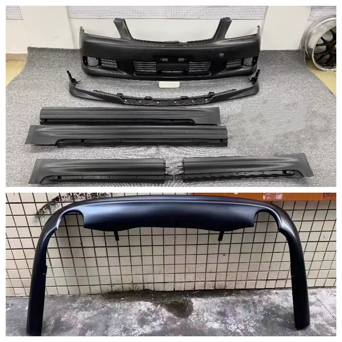 Kit carrocería Toyota Crown 12 GRS184 2005-2009 – faldas, labio, parachoques - imagen 2