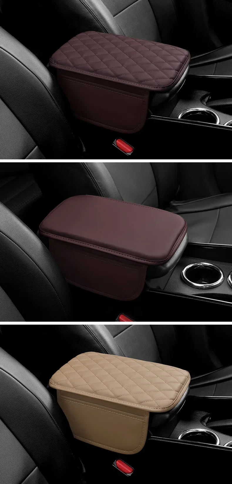 Almohadilla de almacenamiento para reposabrazos del VW Tiguan Mk2