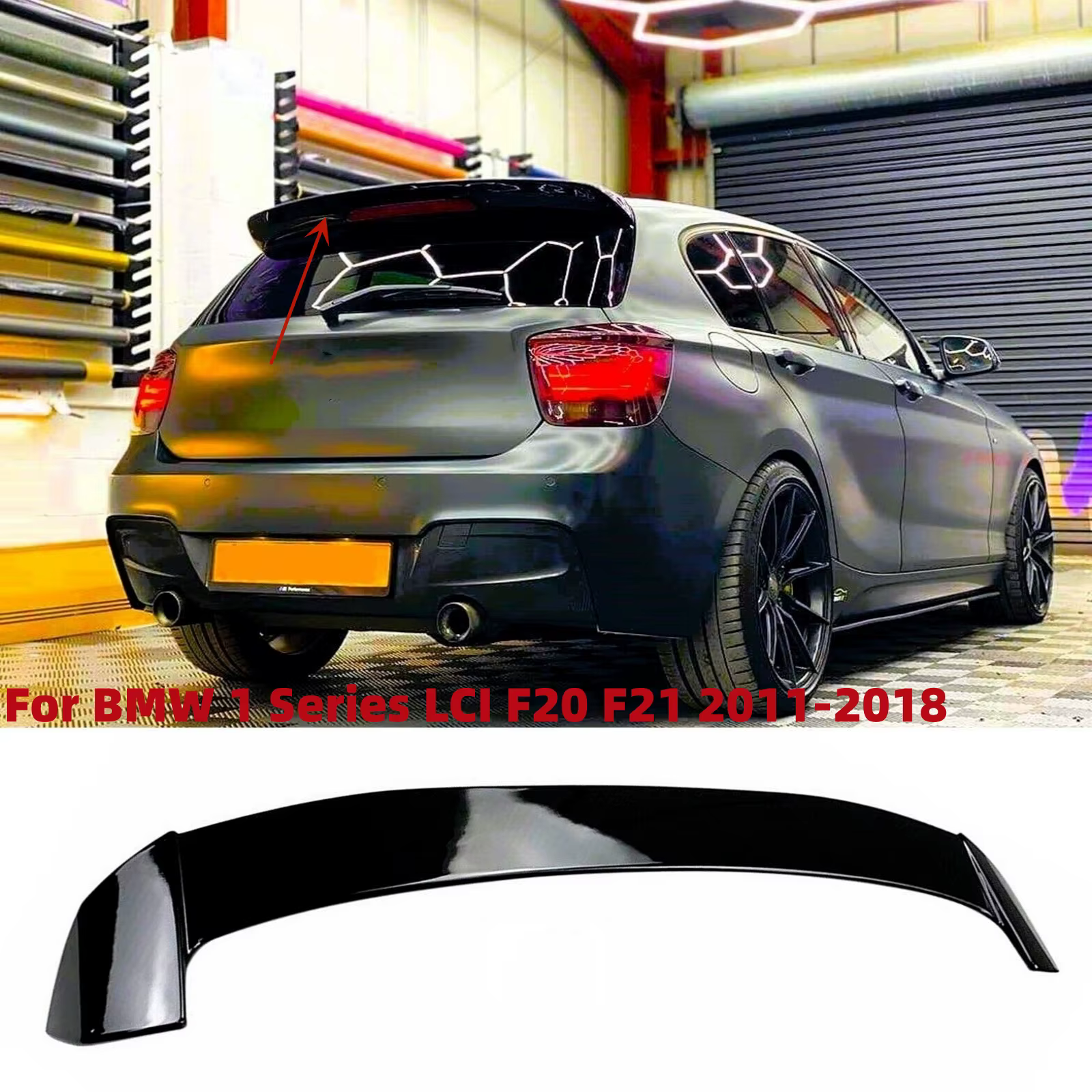 Alerón trasero fijo para BMW Serie 1 F20/F21 (2011-2018)