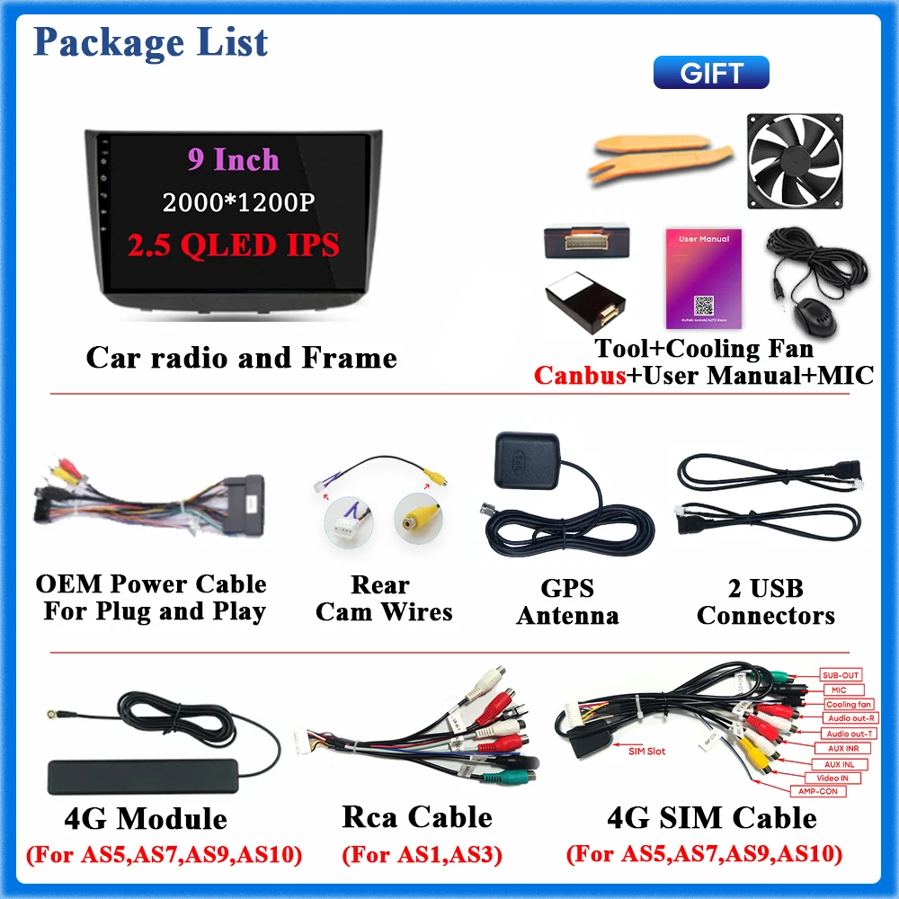 Radio 2DIN CarPlay y Android Auto para Mercedes Vito/Viano W639 - imagen 5