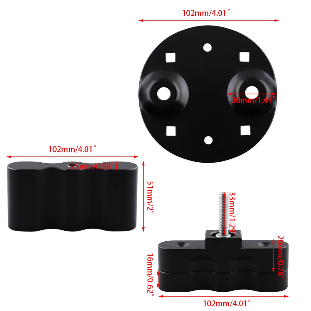 Bloqueo de montaje de paquete de gas, contenedor de combustible, bloqueo de paquete de montaje para caja de almacenamiento de combustible, paquete de agua - imagen 3