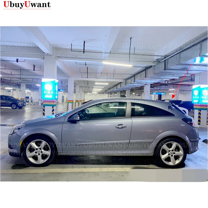 Para OPEL / VAUXHALL ASTRA H Spoiler Material ABS alerón trasero de coche Primer Color alerón trasero 2004 - 2011 accesorios de coche - imagen 3