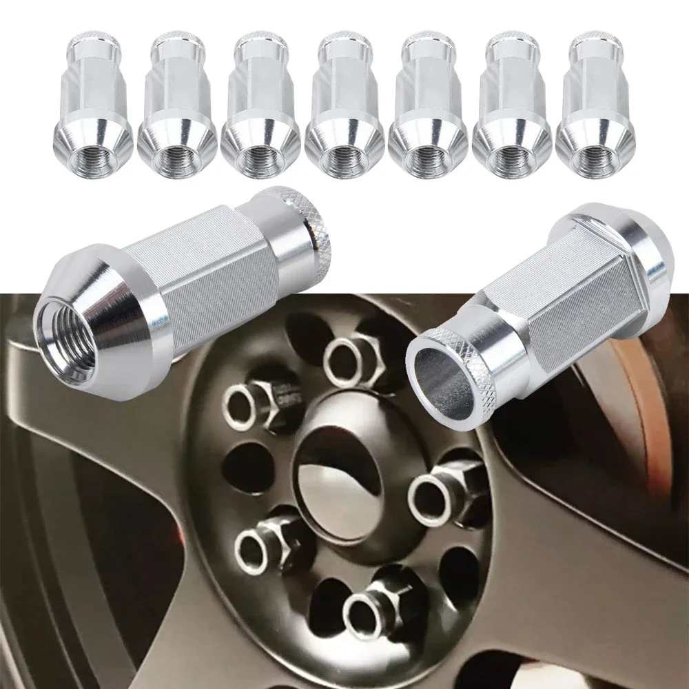 Tuercas de rueda de aluminio M12x1,5/1,25 de 52 mm para Nissan y Honda - imagen 3
