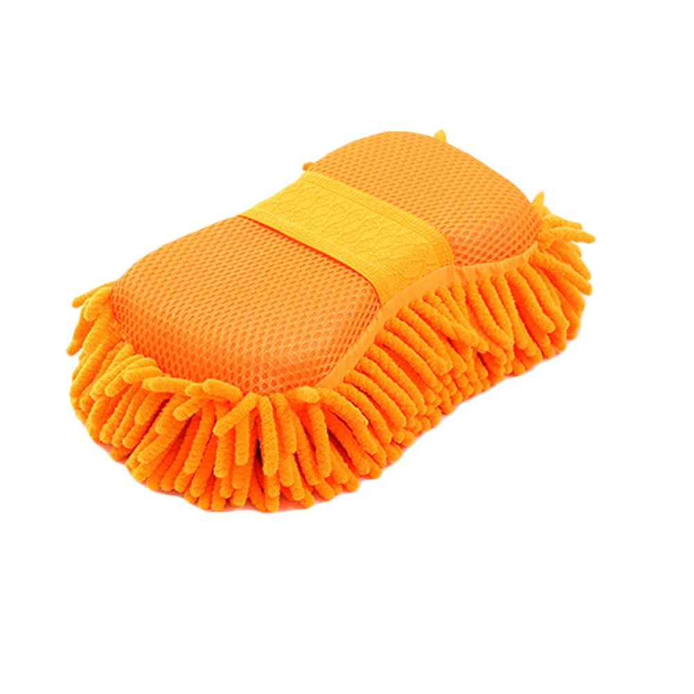 Esponja de microfibra para lavado profesional y cuidado del coche