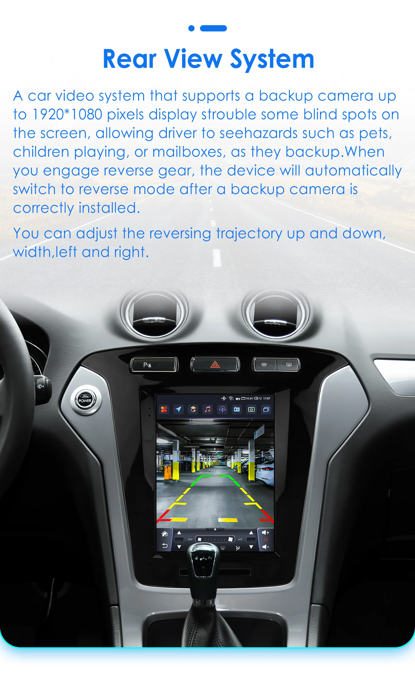 Autoradio Android Ford Mondeo mk4 Galaxy 9.7" Carplay GPS 7862 - imagen 3