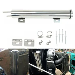 Depósito recuperador de refrigerante universal – acero inoxidable pulido
