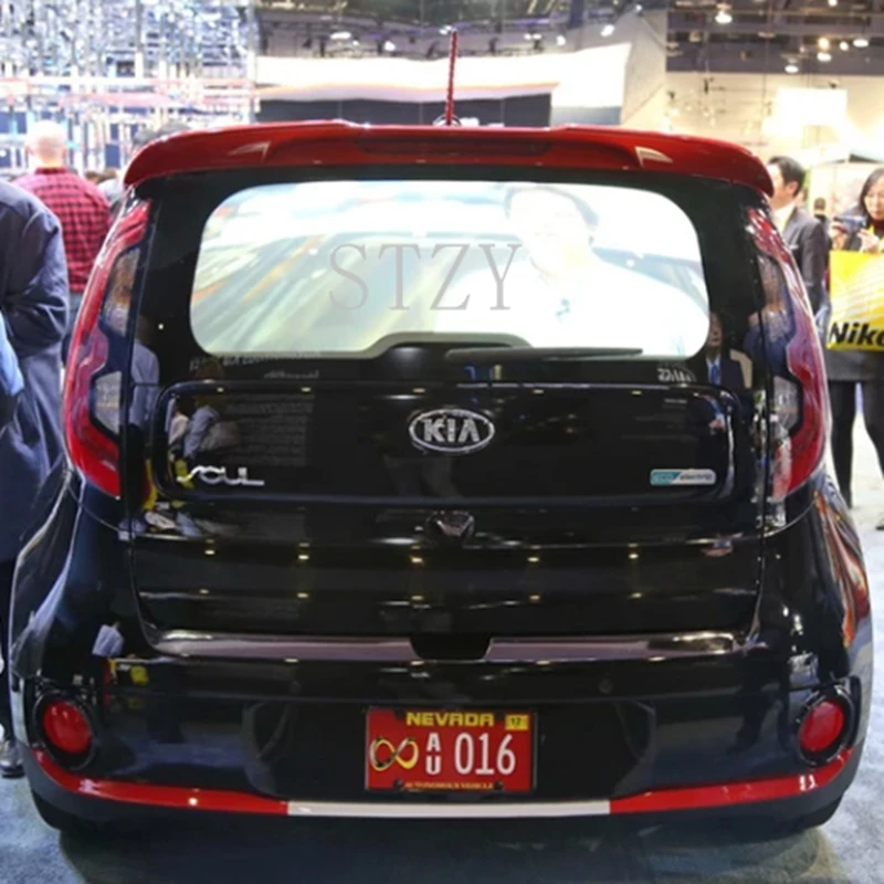 Spoiler trasero ABS Kia Soul 2018 2019 – listo para pintar - imagen 2