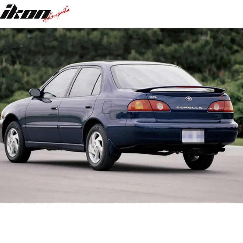 Alerón trasero LED Toyota Corolla 1998-2002 estilo OE ABS negro