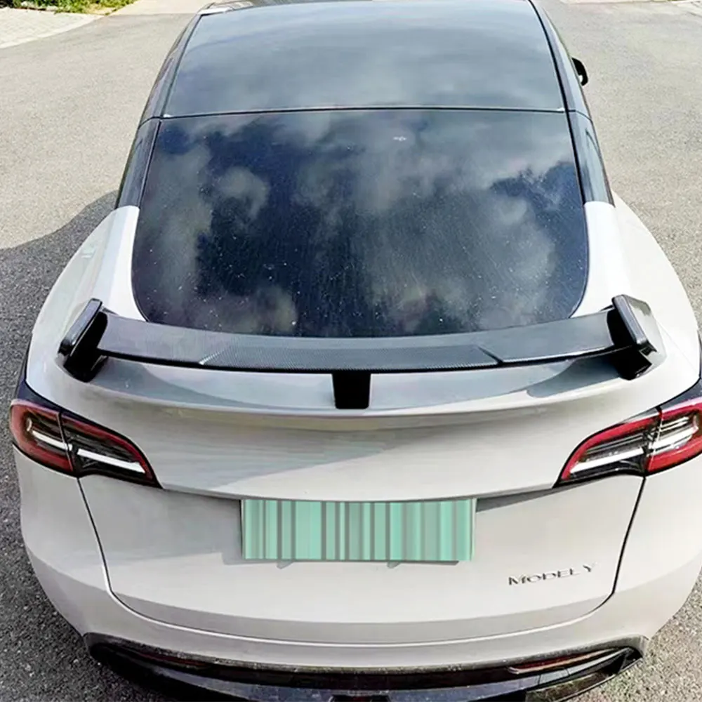 Labio trasero ABS negro para Tesla Model Y 2021-2023 - imagen 3